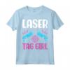 Giocatore Ragazza Laser Tag Maglietta - Design per gli Amanti del Gioco - Laser Tag Girl Player