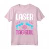 Giocatore Ragazza Laser Tag Maglietta - Design per gli Amanti del Gioco - Laser Tag Girl Player