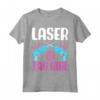 Giocatore Ragazza Laser Tag Maglietta - Design per gli Amanti del Gioco - Laser Tag Girl Player