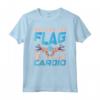 Getting The Flag Is My Cardio - Tag Laser Maglietta per Compleanno a Tema Laser Tag - Ideale per Bambini e Bambine