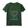 Donna I Can’t I Have Plans In The Arena - Completo da Festa Laser Tag per Bambini - T-shirt Collo a V Tema Laser Tag - Ideale per Feste di Compleanno