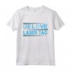 Live Love Laser Tag - Maglietta Squadra di Laser Tag per Feste di Compleanno - Ideale per Eventi Indoor o Outdoor