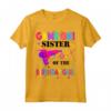 Game On Sister of the Birthday Girl - Family Matching Laser Tag Maglietta - Perfect for Laser Tag Birthday Party