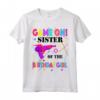 Game On Sister of the Birthday Girl - Family Matching Laser Tag Maglietta - Perfect for Laser Tag Birthday Party