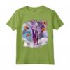 Laser Eyes Space-Alien Riding Alpaca Unicorn Maglietta - T-shirt Spaziale Fantascientifica con Unicorni e Alpache - Acquista Online