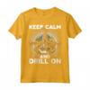 Keep Calm and Drill On - Maglietta Operaio di Perforazione Petrolifera - Ideale per Lavoratori delle Piattaforme Petrolifere
