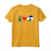 Peace Love Lesotho - Mappa Bandiera Lesotho Pride Radici Maglietta - Ideale per Uomini e Donne