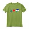 Peace Love Lesotho - Mappa Bandiera Lesotho Pride Radici Maglietta - Ideale per Uomini e Donne