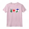 Peace Love Lesotho - Mappa Bandiera Lesotho Pride Radici Maglietta - Ideale per Uomini e Donne