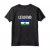 Lesotho Bandiera Basotho - Maglietta Leggera con Taglio Classico - Ideale per Mostrare l'Orgoglio Basotho