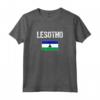 Lesotho Bandiera Basotho - Maglietta Leggera con Taglio Classico - Ideale per Mostrare l'Orgoglio Basotho
