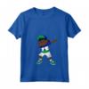 Donna BAGNO LESOTHOS LESOTHOS LESOTHO FLAG KIDS DANCE Maglietta con Collo a V - Cool Ireland Flag Tee for Irish Dab Dance Enthusiasts
