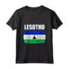 Emblema Bandiera Lesotho Maglietta - Leggera e Resistente - Ideale per Mostrare il Tuo Orgoglio Africano