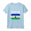 Emblema Bandiera Lesotho Maglietta - Leggera e Resistente - Ideale per Mostrare il Tuo Orgoglio Africano