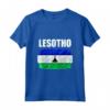 Emblema Bandiera Lesotho Maglietta - Leggera e Resistente - Ideale per Mostrare il Tuo Orgoglio Africano