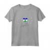 Lesotho Heartbeat ECG Pride Flag Roots Maglietta - Ideale per Mostrare il Tuo Orgoglio Lesotho o Come Souvenir