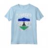 Lesotho Maglietta - T-shirt Patriotica con la Bandiera del Lesotho - Ideale per Patrioti del Lesotho