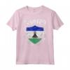 Lesotho Maglietta - T-shirt Patriotica con la Bandiera del Lesotho - Ideale per Patrioti del Lesotho
