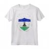 Lesotho Maglietta - T-shirt Patriotica con la Bandiera del Lesotho - Ideale per Patrioti del Lesotho