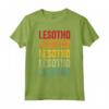 Lesotho Rainbow Testo Design, Lesotho Paese Maglietta - Ideale Regalo per Mostrare l'Orgoglio del Lesotho!