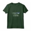 I Really Love Lesotho - Maglietta con Collo a V per Mostrare Amore e Orgoglio per il Tuo Paese - Ideale per Viaggi e Cultura