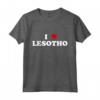 Country Heart Pride - Divertente I Love Lesotho Maglietta - Ideale per Mostrare il Tuo Amore per il Lesotho