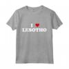 Country Heart Pride - Divertente I Love Lesotho Maglietta - Ideale per Mostrare il Tuo Amore per il Lesotho