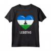 Bandiera Mosotho del Lesotho Maglietta - Abbigliamento Mosotho Ideale per Natale e Compleanno