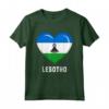 Bandiera Mosotho del Lesotho Maglietta - Abbigliamento Mosotho Ideale per Natale e Compleanno
