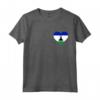 Lesotho Bandiera Cuore - Maglietta Regalo Amore Lesotho - Ideale per Viaggi e Compleanni in Lesotho