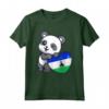 Lesotho Cuore con Panda Pride - Roots Souvenir Maglietta per Mostrare il Tuo Orgoglio Lesotho - Ideale per Radici Lesotho e Amanti della Cultura