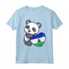 Lesotho Cuore con Panda Pride - Roots Souvenir Maglietta per Mostrare il Tuo Orgoglio Lesotho - Ideale per Radici Lesotho e Amanti della Cultura