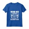 Donna HapTiger amante degli Lesotho - Maglietta con Collo a V - Acquista T-shirt online per un Look Etnico Unico