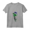 Donna Lesotho Rose con Scheletro - Orgoglio Bandiera Lesotho Roots Souvenir Maglietta - Ideale per Mostrare il Tuo Amore per la Cultura Lesothiana