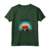 Donna Dipendente dal Lesotho Maglietta con Collo a V - Addicted to Lesotho - Design Blu Montagna