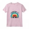 Donna Dipendente dal Lesotho Maglietta con Collo a V - Addicted to Lesotho - Design Blu Montagna