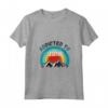 Donna Dipendente dal Lesotho Maglietta con Collo a V - Addicted to Lesotho - Design Blu Montagna