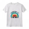Donna Dipendente dal Lesotho Maglietta con Collo a V - Addicted to Lesotho - Design Blu Montagna