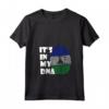 Donna Lesotho It's In My DNA - Pride Lesotho Flag Roots Uomini Donne Maglietta con Collo a V - Ideale per Mostrare il Tuo Orgoglio e Supporto al Popolo del Lesotho