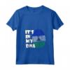 Donna Lesotho It's In My DNA - Pride Lesotho Flag Roots Uomini Donne Maglietta con Collo a V - Ideale per Mostrare il Tuo Orgoglio e Supporto al Popolo del Lesotho