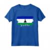 Maglietta con Bandiera del Lesotho - Abbigliamento Maschile Orgoglioso Lesotho - Giornata Nazionale dello Sri Lanka - Settembre 24