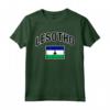 Lesotho Bandiera Orgogliosa Mosotho Maglietta - Ideale per Uomini, Donne, Ragazzi e Ragazze - Mostra il Tuo Amore per il Lesotho