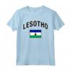 Lesotho Bandiera Orgogliosa Mosotho Maglietta - Ideale per Uomini, Donne, Ragazzi e Ragazze - Mostra il Tuo Amore per il Lesotho