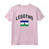 Lesotho Bandiera Orgogliosa Mosotho Maglietta - Ideale per Uomini, Donne, Ragazzi e Ragazze - Mostra il Tuo Amore per il Lesotho