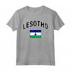 Lesotho Bandiera Orgogliosa Mosotho Maglietta - Ideale per Uomini, Donne, Ragazzi e Ragazze - Mostra il Tuo Amore per il Lesotho