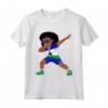 Lesotho Flag Dabbing Girl Kids Dance Maglietta - Fun Tee for Men, Women, and Kids