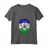 Donna Lesotho Lion Pride Bandiera Lesotho Roots Uomini Donne Souvenir Maglietta con Collo a V - Mostra il tuo amore per il Lesotho - Ideale per Festa della Mamma o Festa del Papà