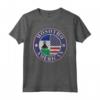 Distintivo Mosotho-americano con Bandiera del Lesotho - Maglietta di Orgoglio per il Lesotho - Ideale per Mostrare le Tue Radici