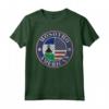 Distintivo Mosotho-americano con Bandiera del Lesotho - Maglietta di Orgoglio per il Lesotho - Ideale per Mostrare le Tue Radici
