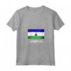 Donna Bandiera Mosotho del Lesotho Maglietta con Collo a V - Ideale per Orgogliosi Mosotho - Acquista T-shirt Lesotho Online